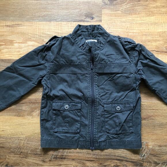 Genuine Kids by OshKosh B’Gosh Girls’ Lightweight Jacket Gray Size 6 - Picture 3 of 5